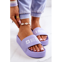 Guminės šlepetės Big Star JJ274A265 Violetinė