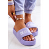 Guminės šlepetės Big Star JJ274A265 Violetinė | Įspiriamos basutės | jai24.lt