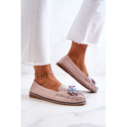 Moteriški odiniai batai su kutais Rožinė Laressa