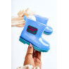 Vaikiškas „Brocade Galoshes Navy Rain“. | Guminiai batai vaikams
