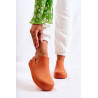 Madingos guminės klumpės Oranžinės Meriko | Moteriški guminiai batai
