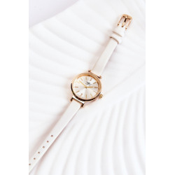 Michael John Gold moteriškas laikrodis su kubiniu cirkonio oksidu