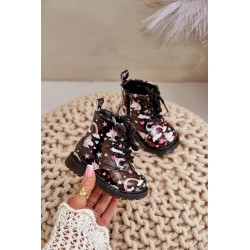 Vaikiški šilti aulinukai su užtrauktuku vienaragiai smėlio spalvos Tiptop