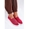 Moteriški Slip-on Sportbačiai Big Star FF274A605 Fuksija | Atviri pusbačiai | jai24.lt