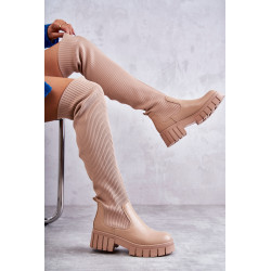 Moteriški aukštaauliai darbiniai smėlio spalvos Austin 198459