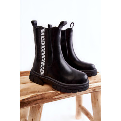 Vaikiški šildomi batai, juodi Kimmy 198471