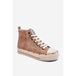 Moteriški aukštai apšilti sportbačiai Cross Jeans KK2R4044C Balta 198483