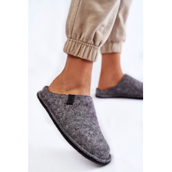 Klasikinės moteriškos šlepetės Big Star KK276014 Pilkos spalvos 198498