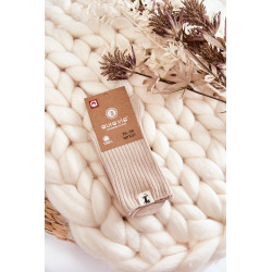 Moteriškos briaunotos kojinės be slėgio tamsiai mėlynos spalvos 198523