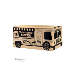 Rinkinys Food Truck Socks Box Beer Burger 3 Pairs 198542