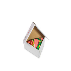 Vaivorykštės kojinės 1 pora itališkų picų kojinių 198543