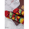 Rainbow Socks Pizza 4 Poros Capricciosa | Kojinės moterims | jai24.lt