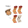 Rainbow Socks Pizza 4 Poros Capricciosa | Kojinės moterims | jai24.lt