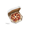 Rainbow Socks Pizza 4 Poros Capricciosa | Kojinės moterims | jai24.lt