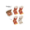 Rainbow Socks Pizza 4 Poros Capricciosa | Kojinės moterims | jai24.lt