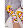 Rainbow Socks Pizza 4 Poros Capricciosa | Kojinės moterims | jai24.lt