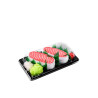 Rainbow Socks Sushi 3 Poros Butterfish Maki Cucumber Salmon | Kojinės moterims | jai24.lt