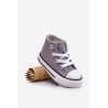 Vaikiški aukšti sportbačiai pilki Filemon | Kedai vaikams | jai24.lt