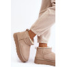 Madingi zomšiniai žemi sniego batai Camel Nucca | Žieminiai batai | jai24.lt
