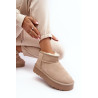Madingi zomšiniai žemi sniego batai Camel Nucca | Žieminiai batai | jai24.lt