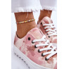 Madingi žemi sportbačiai Big Star LL274044 Pink-Beige | Kedai | jai24.lt