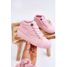 Vaikiški klasikiniai aukšti sportbačiai Big Star LL374003 Rožiniai | Kedai vaikams | jai24.lt