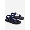 Vyriški sandalai su lipdukais Big Star DD174718 Tamsiai mėlyni | Vyriškos basutės | jai24.lt