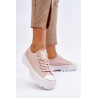 Audiniai platforminiai sportbačiai Big Star LL274151 Nude | Kedai | jai24.lt