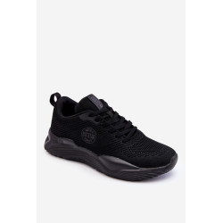 Vyriški sportbačiai su atminties putomis Big Star LL174248 juodi 198594