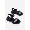 Vaikiški Velcro sandalai Big Star LL374194 Sidabras | Basutės vaikams | jai24.lt