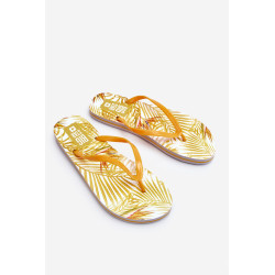 Madingi moteriški šlepetės Big Star LL274819 Geltona 198608