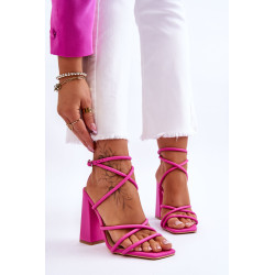 Madingi aukštakulniai sandalai įvairiaspalviai Josette 198648