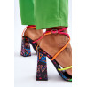Madingi aukštakulniai sandalai įvairiaspalviai Josette | Sandalai moterims | jai24.lt