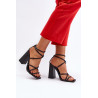 Madingi aukštakulniai sandalai įvairiaspalviai Josette | Sandalai moterims | jai24.lt