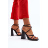 Madingi aukštakulniai sandalai įvairiaspalviai Josette | Sandalai moterims | jai24.lt