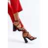 Madingi aukštakulniai sandalai įvairiaspalviai Josette | Sandalai moterims | jai24.lt