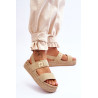 Moteriški sandalai Big Star LL274858 Beige | Sandalai moterims | jai24.lt