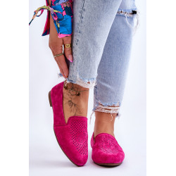 Zomšiniai Patogūs Loafers Beige Giovana 198669