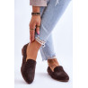 Zomšiniai Patogūs Loafers Beige Giovana | Mokasinai moterims | jai24.lt