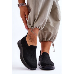 Moteriški, tekstiliniai, juodi „Adiora“ sportbačiai 198709