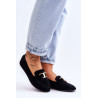 Klasikiniai Slip On Loafers Black Carly | Mokasinai moterims | jai24.lt