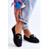 Klasikiniai Slip On Loafers Black Carly | Mokasinai moterims | jai24.lt