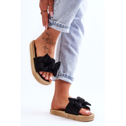 Moteriškos zomšinės šlepetės su smėlio spalvos lankeliu 198753