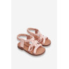 Vaikiški pinti užsegami sandalai Pink Tracy | Basutės vaikams | jai24.lt