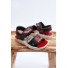 Vaikiški basutės Grendene Kids JJ385011 juodos ir raudonos spalvos | Basutės vaikams | jai24.lt