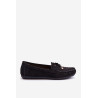 Klasikiniai suede Loafers smėlio spalvos Good Time | Mokasinai moterims | jai24.lt