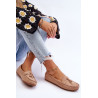 Klasikiniai suede Loafers smėlio spalvos Good Time | Mokasinai moterims | jai24.lt