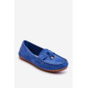 Klasikiniai suede Loafers smėlio spalvos Good Time | Mokasinai moterims | jai24.lt