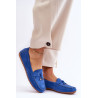 Klasikiniai suede Loafers smėlio spalvos Good Time | Mokasinai moterims | jai24.lt