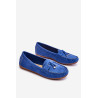 Klasikiniai suede Loafers smėlio spalvos Good Time | Mokasinai moterims | jai24.lt